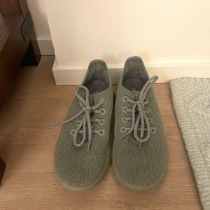 Allbirds Green Womens Wool Runners Size 8 - Only Worn Once